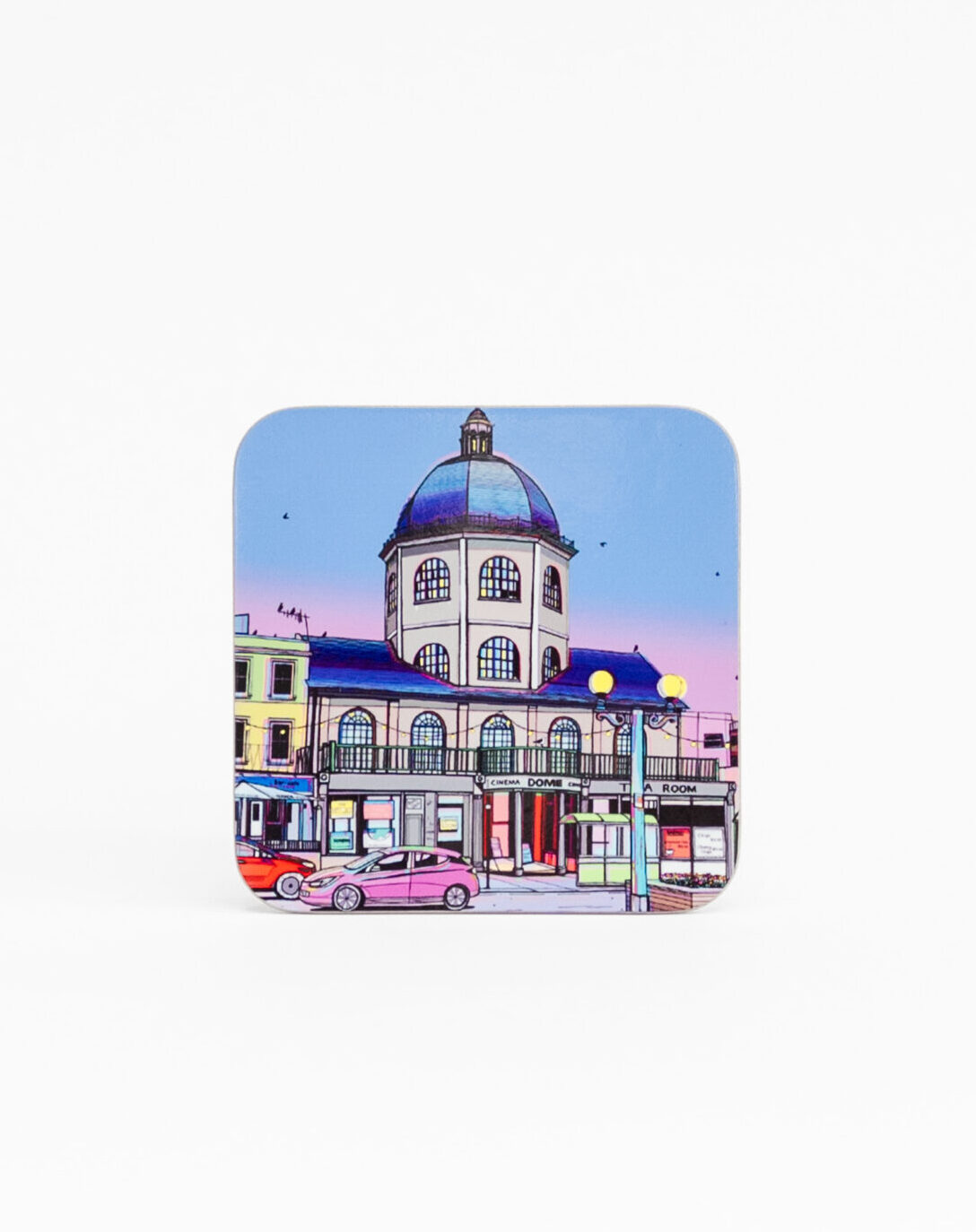 Dome Sweet Dome (Worthing) Hardback Coaster