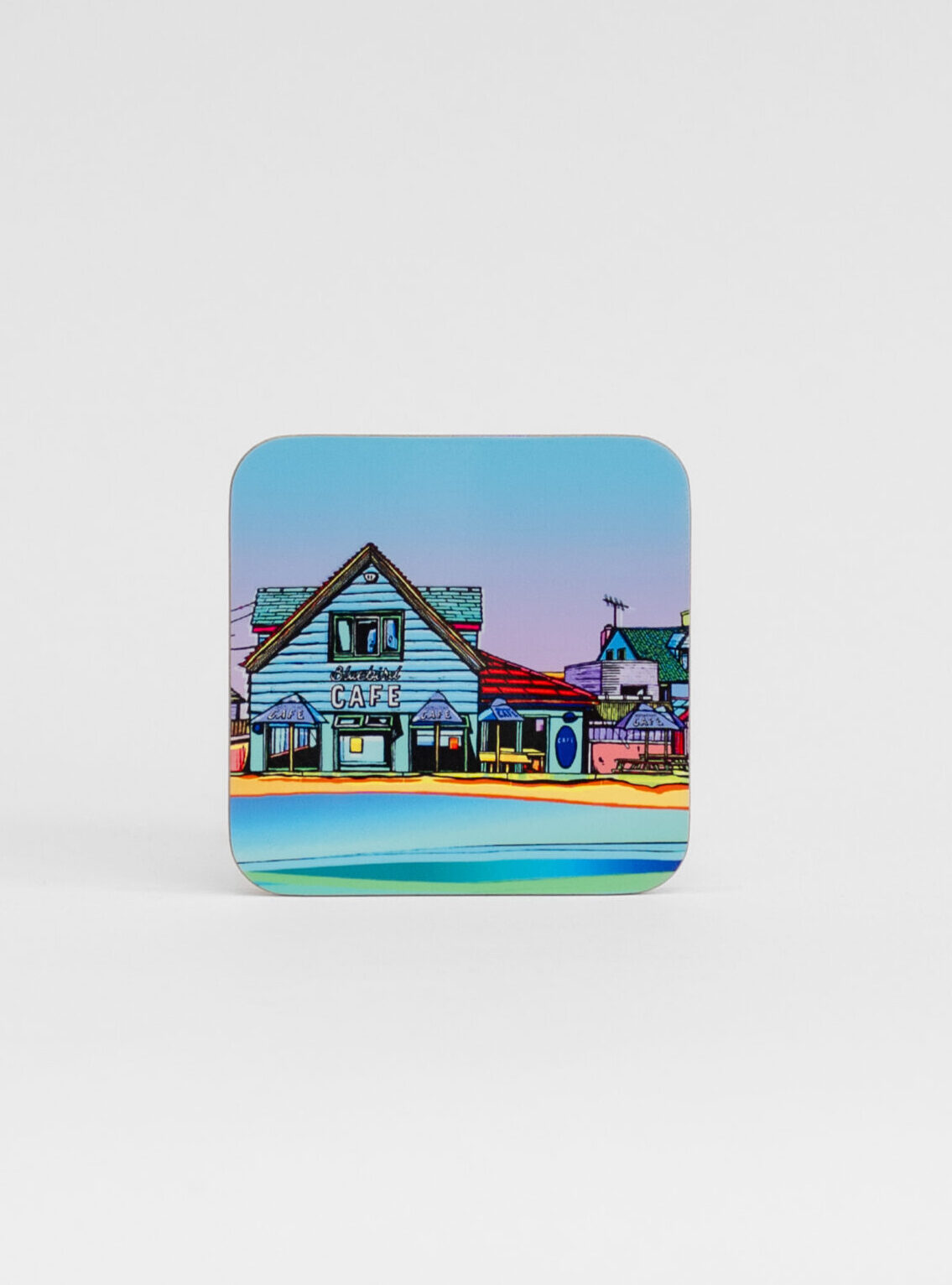 Bluebird Cafe (Worthing) Hardback Coaster