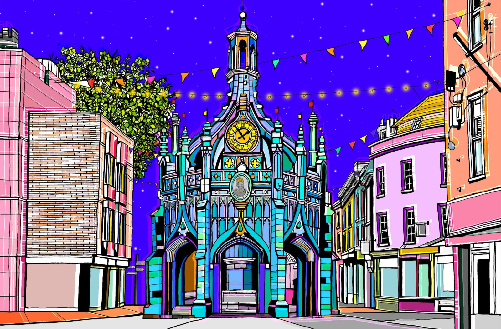 Midnight at the Cross (Chichester Cross)